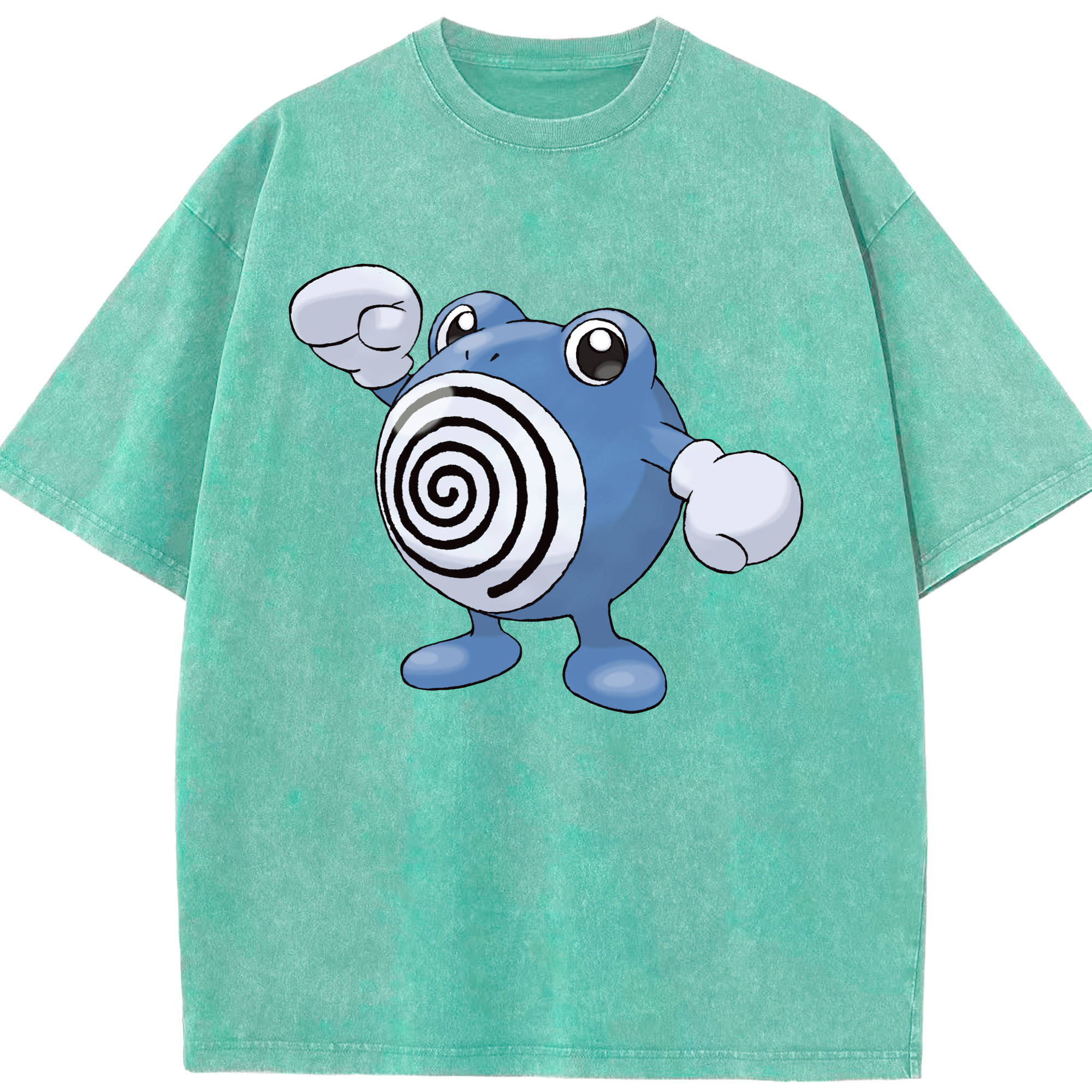 （画像用） ポケットモンスター Pokémon 綿100% ヴィンテージ風 半袖Tシャツ（フロントプリント）